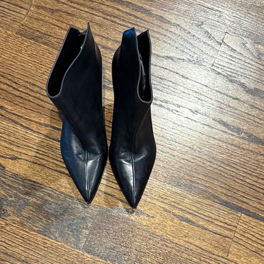 Marc Fisher Black Heeled Boots